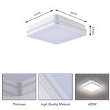  Brilagi - LED spoljašnje svetlo BENE LED/24W/230V 26x26 cm belo IP54 | Eponuda.com