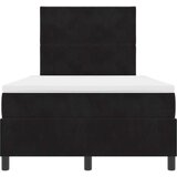 vidaXL Box Spring krevet s madracem Crna 120x200 cm Baršun | shoptok.hr