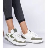 D/CEO marka niezdefiniowana Green women's sneakers with thick laces Alpacco | ePonuda.com