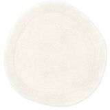 Villeroy Boch Kremno bela ročno tkana okrogla preproga iz mešanice volne ø 160 cm Kari Organic – | Shoptok.si
