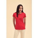 Fruit Of The Loom Iconic red Women's T-shirt Cijene