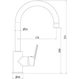 STIL slavina za sudoper jupiter niskotlačna | shoptok.hr