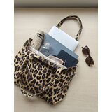 Sinsay Shopper torba za rame s leopard uzorkom | shoptok.hr