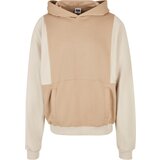 Urban Classics Cut On Sleeve Hoody Unionbeige/softseagrass | shoptok.hr