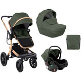 Kikka Boo irene premium kolica set 3u1 green