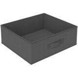  Stalak za pohranu s 4 košare od tkanine čelični sivi | shoptok.hr