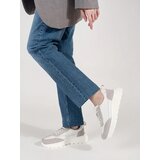 GOODIN Openwork leather sports shoes with a thick sole | Shoptok.si