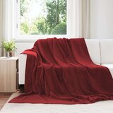  Odeja Bordeaux rdeča 220 x 240 cm Flis, (5000288035) | Shoptok.si