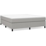  Okvir za krevet s oprugom svjetlosivi 180x200 cm od tkanine | shoptok.hr