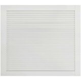  Vrata za omarico z letvicami 4 kosi bela 39,5x49,4 cm borovina, (21413212) | Shoptok.si