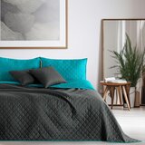 DecoKing Prekrivač Axel 260x280 cm, grafitna/morsko plava | shoptok.hr