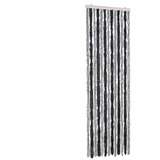  Zastor protiv muha siva i crna 56 x 200 cm od šenila | shoptok.hr