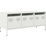 vidaXL TV ormarić bijeli 101,5x39x43,5 cm hladno valjani čelik | shoptok.hr