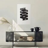  Plakat - Dreams Don\'t Work Unless You Do 60x90 Bez okvira s margom | shoptok.hr