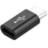 E-green Adapter USB 3.1 tip C (M) - Micro USB (F) crni, Crni Cene
