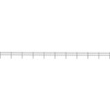 Vrtna ograda s vrhom koplja Čelik 1781 5 x 60 cm Crna - Crna 1 1781.5 cm 60 cm | shoptok.hr