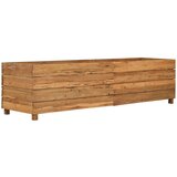 In Visoka greda 150x40x38 cm reciklirana tikovina in jeklo | Shoptok.si