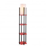 Opviq podna lampa 7117 black red | ePonuda.com