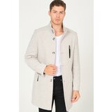 Dewberry PLT8386 MEN'S COAT-PATTERNED LIGHT GREY Cijene