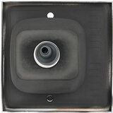  Kuhinjski sudoper s cjedilom srebrni 600 x 600 x 155 mm čelični | shoptok.hr
