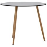 Venture Home Polar okrugli blagovaonski stol ⌀90 cm, crni | shoptok.hr