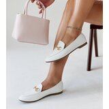 Gemre White moccasins with a buckle Erminia | shoptok.hr