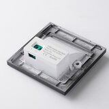  Brilagi - LED svetlo za stepenište sa senzorom STEP LIGHT LED/1,5W/230V IP44, crno | Eponuda.com