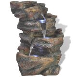 vidaXL Notranja Fontana z LED Osvetlitvijo Poli-resin Cene