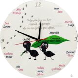  Personalizirani zidni satovi – Unikatni dar zahvalnosti za učiteljice i tete u vrtiću - 9.- 1799 | Eponuda.com