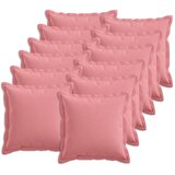  Presvlaka za jastuk 12 kom. HOUTEN Ružičasta 45 x 45 cm - Ružičasta 45 x 45 cm 12 | shoptok.hr