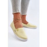 EVENTO Women's Yellow Slip-On Sneakers Adrancia | shoptok.hr