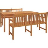  3-dijelni vrtni blagovaonski set od masivne tikovine | shoptok.hr