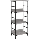 Maison Chic Knjižna omara - Knjižna polica - Knjižni regal siva sonoma 50x33x117,5 cm inženirski les, (21723164) Cene