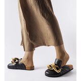  Black flip-flops with chain Christelle | Eponuda.ba
