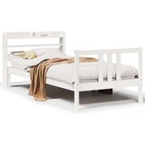 Okvir kreveta s uzglavljem bez madraca bijeli 90x200 cm | shoptok.hr