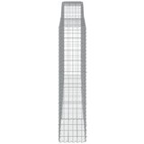  Lučne gabionske košare 4 kom 400x50x200/220cm pocinčano željezo | shoptok.hr
