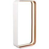 CINQUE Bijela LED stolna lampa s metalnim sjenilom (visina 61 cm) Cizione – Cijene
