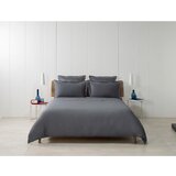 Tommy Hilfiger posteljnina th plain satin saten temno modra | Shoptok.si