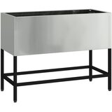 vidaXL Povišeni vrtni gredica 60x26x45 cm Galvanizirani čelik | shoptok.hr