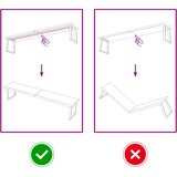 Stolna ploča tamnosmeđa 200x40x(2-6) cm obrađena hrastovina | shoptok.hr