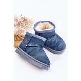 Boto Children's Snow Boots with Blue Glitter Sulinne | Shoptok.si