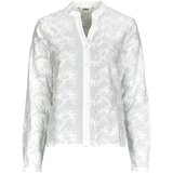 Only Topi & Bluze ONLCARMEN FR L/S 3D EMB SHIRT Bela Cene