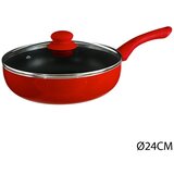 Five TAVA S POKLOPCEM ESSENTIELLE 24 CM ALUMINIJ/BAKELIT, CRVENA Cijene