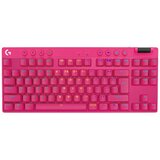 Logitech Tastatura G PRO X TKL Lightspeed Wireless Tactile US Pink Cene