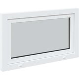vidaXL Podrumski prozor "RISOR" 100x50 cm Okretno-nagibni DIN lijevi bijeli | shoptok.hr