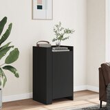 vidaXL Komoda črna 45x35x75 cm inženirski les | Shoptok.si