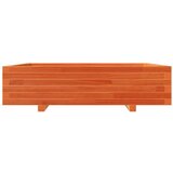  Vrtna sadilica voštano smeđa 100x100x26 5 cm masivna borovina | shoptok.hr