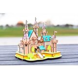  3d drvena eko puzzle - RAJSKI ZAMAK Cene