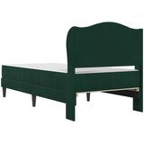  Krevetna konstrukcija 2 pcs Tamnozelena 90 x 190 cm Baršun | shoptok.hr