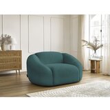 Bobochic Paris Turkizen fotelj iz tkanine bouclé Tina – | Shoptok.si